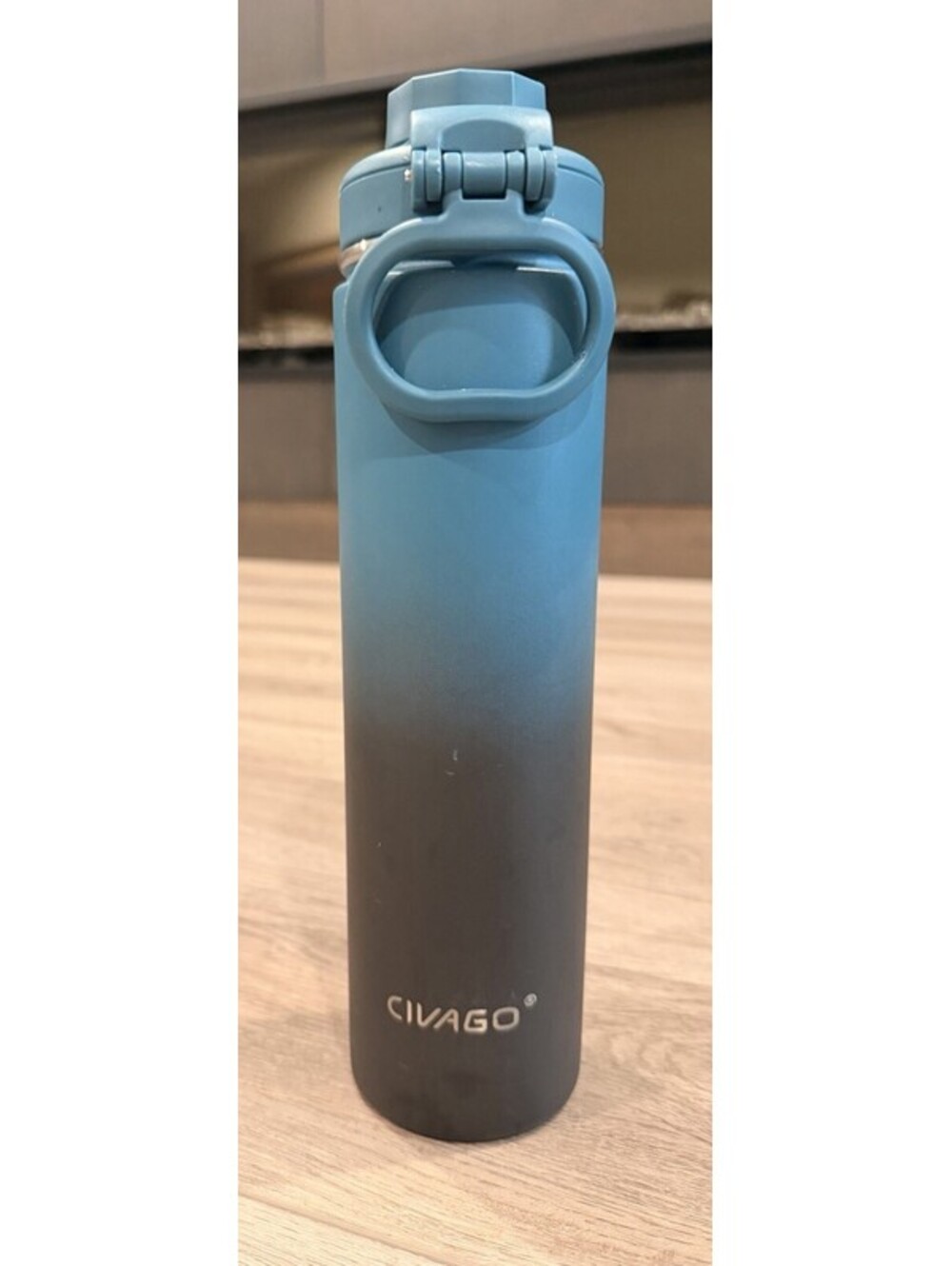 CIVAGO 24oz Insulated Water Bottle Indigo Black